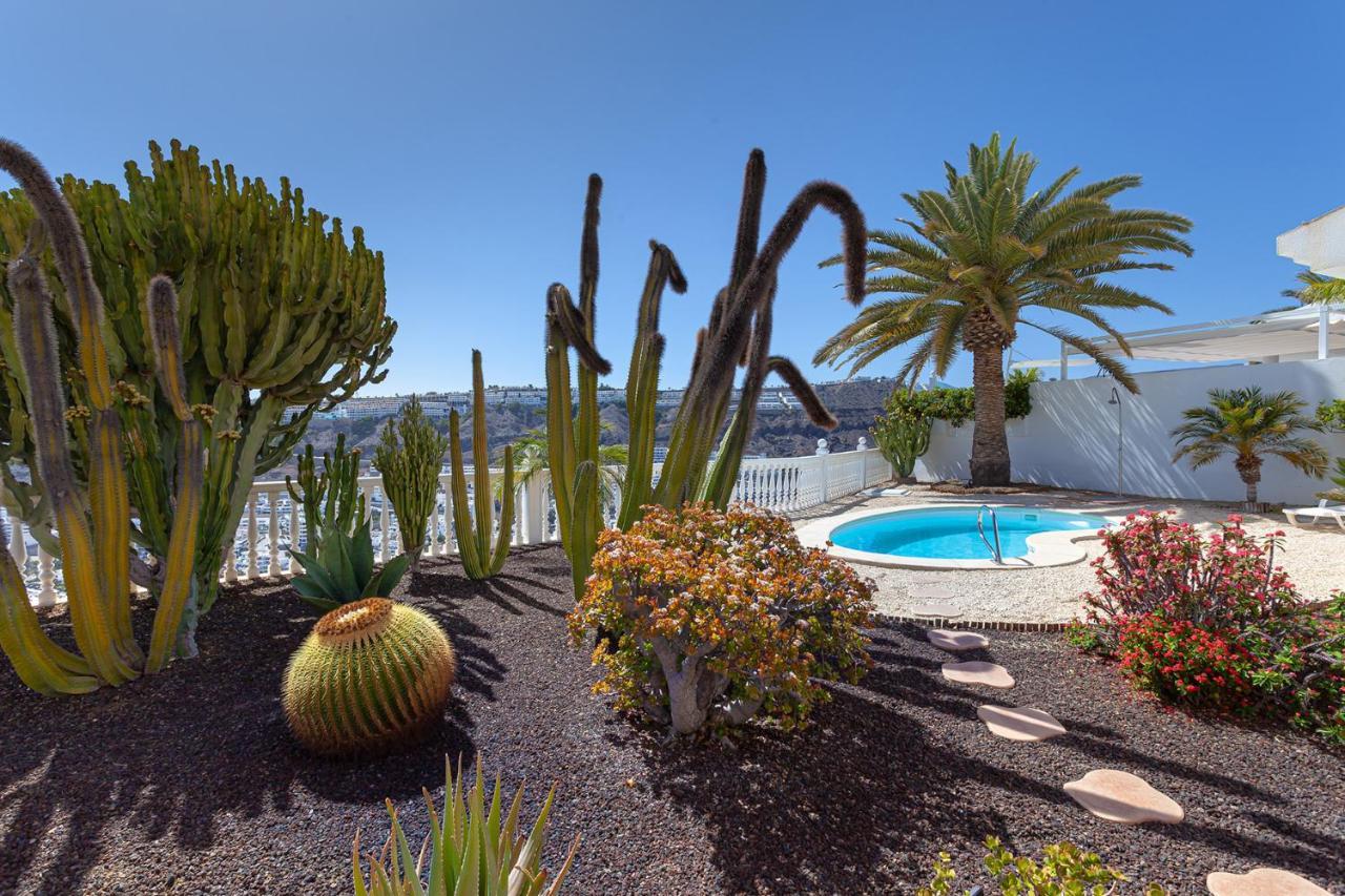 Stunning Villa With Breathtaking Ocean View Mogán 外观 照片