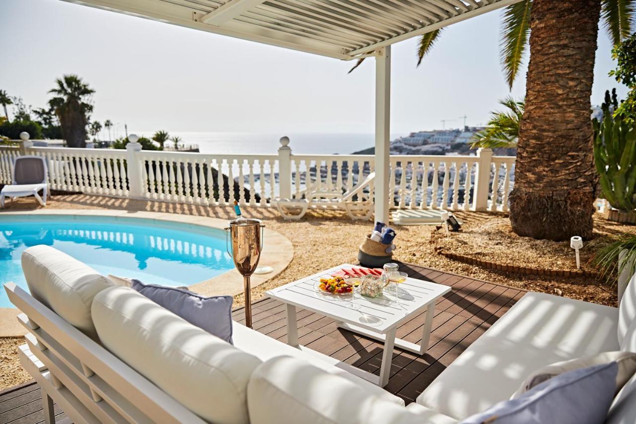 Stunning Villa With Breathtaking Ocean View Mogán 外观 照片