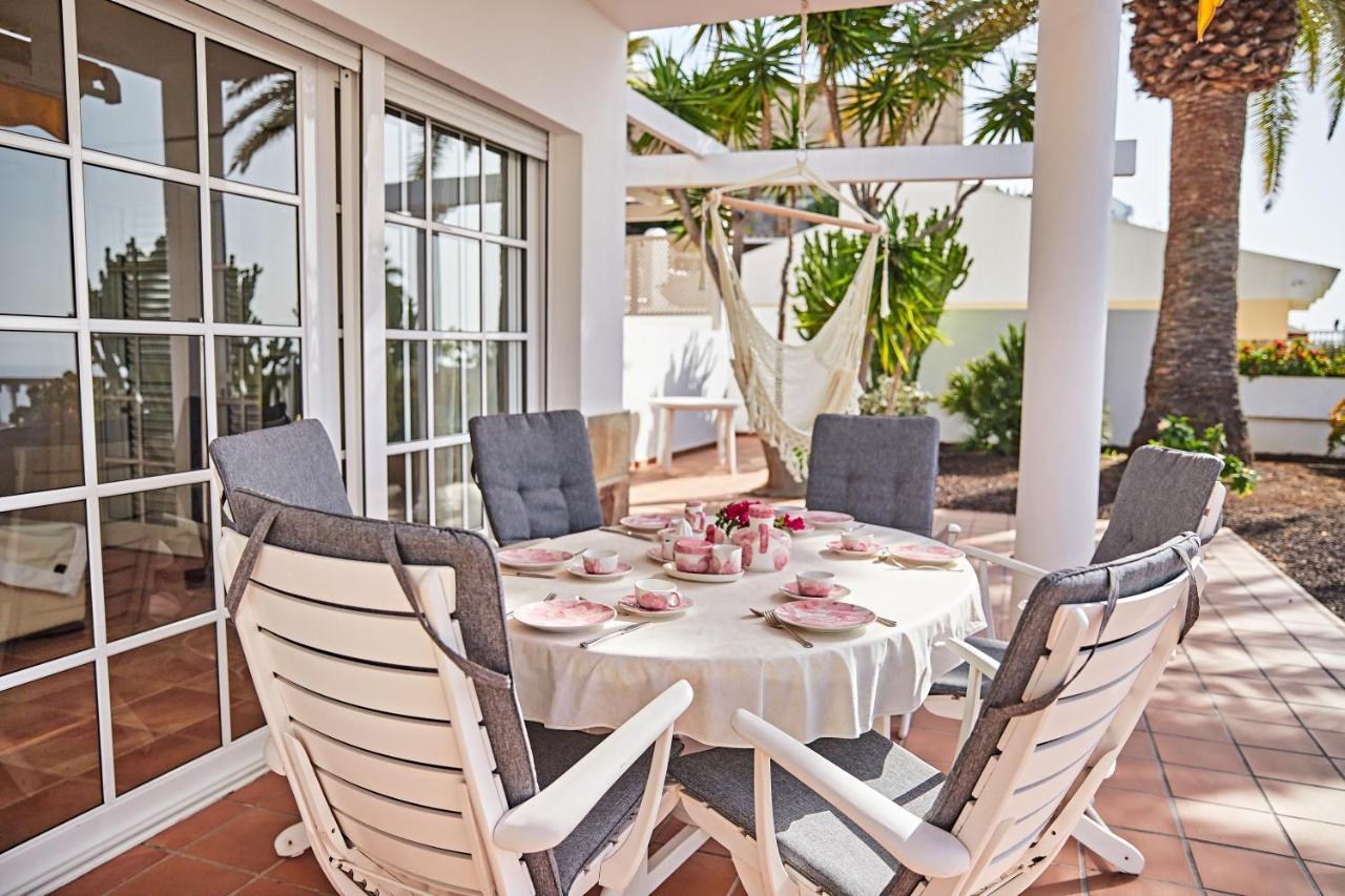 Stunning Villa With Breathtaking Ocean View Mogán 外观 照片