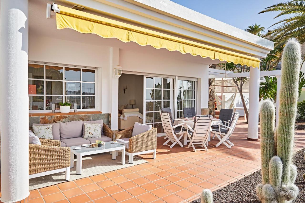 Stunning Villa With Breathtaking Ocean View Mogán 外观 照片